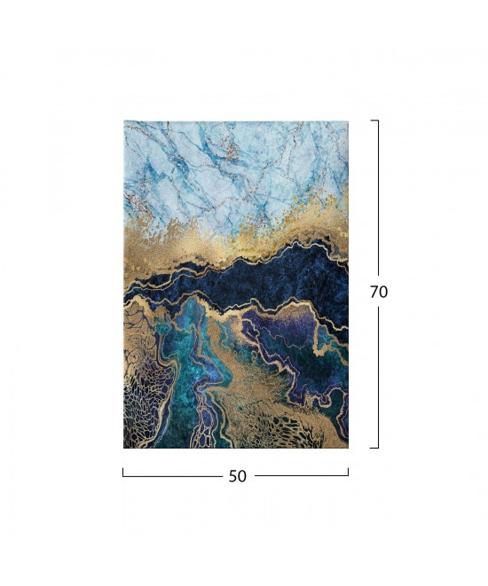 ΠΙΝΑΚΑΣ ΚΑΜΒΑΣ MARBLE EFFECT HM7196.02 50X3X70 εκ.