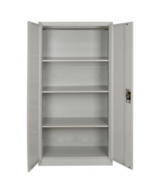 ΝΤΟΥΛΑΠΑ 2ΦΥΛΛΗ ΜΕΤΑΛΛΙΚΗ HRONDA HM5748.21 ME 3 ΡΑΦΙΑ & ΚΛΕΙΔΑΡΙΑ 70x40x170Υεκ.