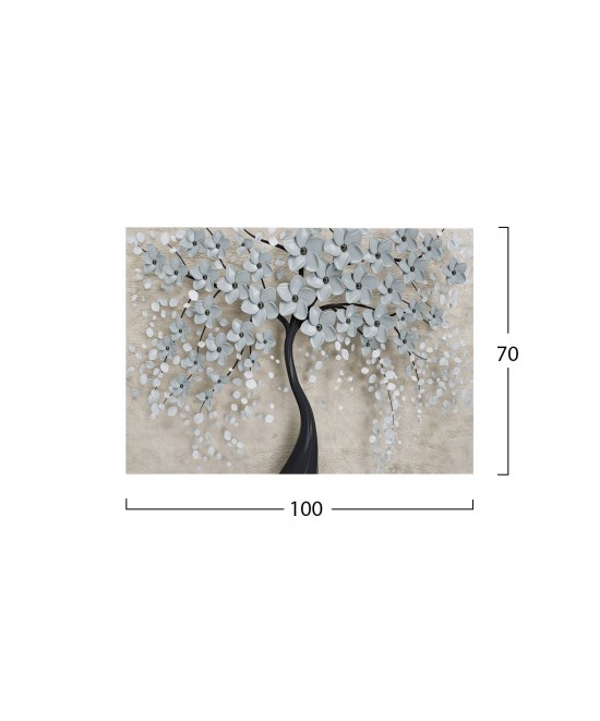 ΠΙΝΑΚΑΣ ΚΑΜΒΑΣ BLOSSOM TREE HM7197.04 100X3X70 εκ.