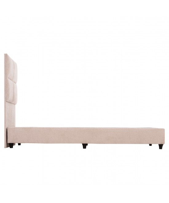 ΚΡΕΒΑΤΙ ΜΟΝΟ MILO HM652.32 ΜΠΕΖ TEDDY ΥΦΑΣΜΑ ΓΙΑ ΣΤΡΩΜΑ 90x200εκ ΚΡΕΒΑΤΙ ΜΟΝΟ MILO HM652.32 ΜΠΕΖ TEDDY ΥΦΑΣΜΑ ΓΙΑ ΣΤΡΩΜΑ 90x200εκ