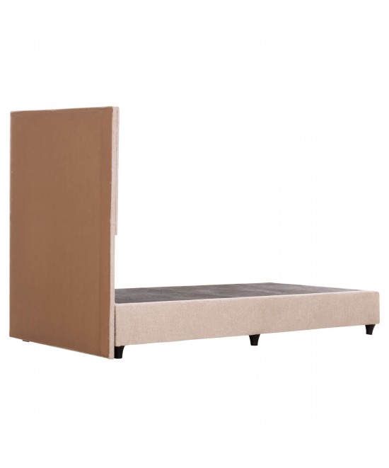 ΚΡΕΒΑΤΙ ΜΟΝΟ MILO HM652.32 ΜΠΕΖ TEDDY ΥΦΑΣΜΑ ΓΙΑ ΣΤΡΩΜΑ 90x200εκ ΚΡΕΒΑΤΙ ΜΟΝΟ MILO HM652.32 ΜΠΕΖ TEDDY ΥΦΑΣΜΑ ΓΙΑ ΣΤΡΩΜΑ 90x200εκ