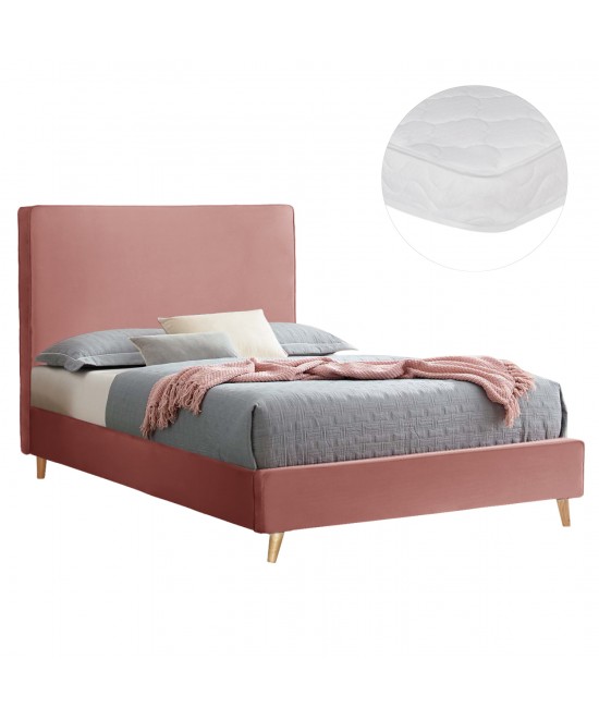 ΚΡΕΒΑΤΙ ΜΕ ΣΤΡΩΜΑ MAYLIN HM21281.01 ΣΑΠΙΟ ΜΗΛΟ ΒΕΛΟΥΔΟ--ΓΙΑ 120x200εκ ΚΡΕΒΑΤΙ ΜΕ ΣΤΡΩΜΑ MAYLIN HM21281.01 ΣΑΠΙΟ ΜΗΛΟ ΒΕΛΟΥΔΟ--ΓΙΑ 120x200εκ