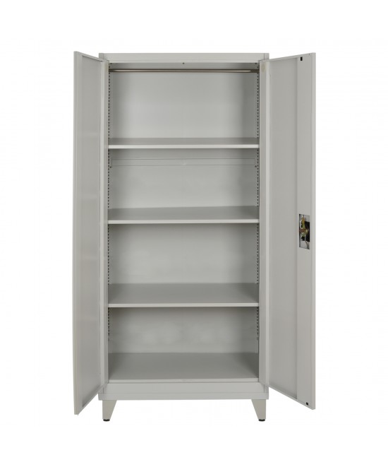 ΝΤΟΥΛΑΠΑ 2ΦΥΛΛΗ ΜΕΤΑΛΛΙΚΗ HRONDA HM21287.01 3 ΡΑΦΙΑ-ΚΛΕΙΔΑΡΙΑ & ΠΟΔΙΑ 70x40x180Υεκ.