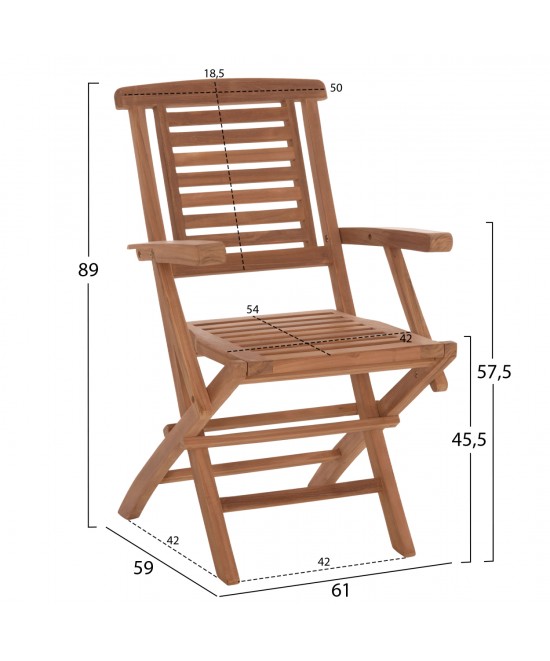 ΣΕΤ ΤΡΑΠΕΖΑΡΙΑΣ CRANDER HM21288 ΤΡΑΠΕΖΙ & 6 ΠΟΛΥΘΡΟΝΕΣ ΠΤΥΣΣΟΜΕΝΕΣ-ΤΕΑΚ ΣΕΤ ΤΡΑΠΕΖΑΡΙΑΣ CRANDER HM21288 ΤΡΑΠΕΖΙ & 6 ΠΟΛΥΘΡΟΝΕΣ ΠΤΥΣΣΟΜΕΝΕΣ-ΤΕΑΚ