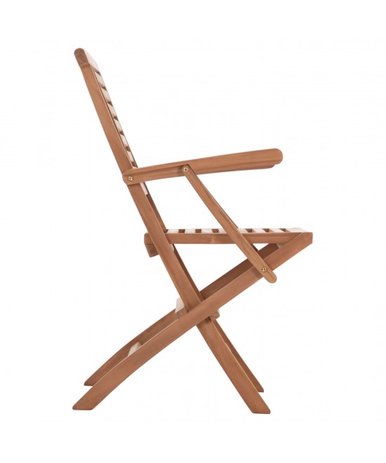 ΠΟΛΥΘΡΟΝΑ ΤΡΑΠΕΖΑΡΙΑΣ ΠΤΥΣΣΟΜΕΝΗ CRANDER HM6377 ΞΥΛΟ TEAK 53x63x90Υεκ.