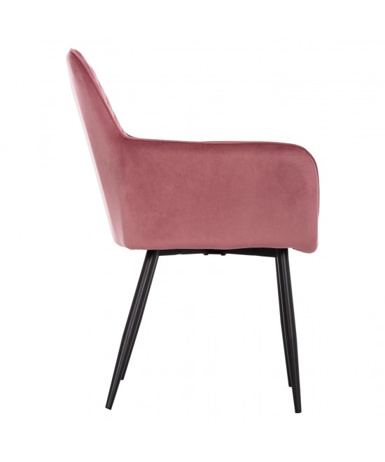 ΠΟΛΥΘΡΟΝΑ LATRELL HM8582.12 ΣΑΠΙΟ ΜΗΛΟ ΒΕΛΟΥΔΟ & ΜΑΥΡΑ ΜΕΤΑΛΛΙΚΑ ΠΟΔΙΑ 54x57x84Yεκ.