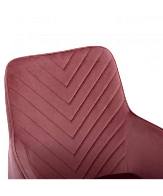 ΠΟΛΥΘΡΟΝΑ LATRELL HM8582.12 ΣΑΠΙΟ ΜΗΛΟ ΒΕΛΟΥΔΟ & ΜΑΥΡΑ ΜΕΤΑΛΛΙΚΑ ΠΟΔΙΑ 54x57x84Yεκ.