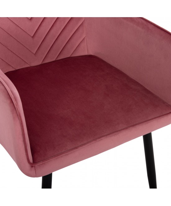 ΠΟΛΥΘΡΟΝΑ LATRELL HM8582.12 ΣΑΠΙΟ ΜΗΛΟ ΒΕΛΟΥΔΟ & ΜΑΥΡΑ ΜΕΤΑΛΛΙΚΑ ΠΟΔΙΑ 54x57x84Yεκ.