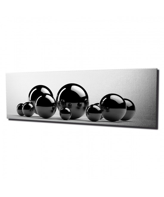 ΠΙΝΑΚΑΣ ΚΑΜΒΑΣ BLACK AND WHITE HM7198.02 80x3x30 εκ.