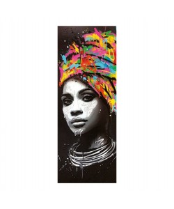 ΠΙΝΑΚΑΣ ΚΑΜΒΑΣ ΚΟΡΙΤΣΙ ΜΕ ΤΟΥΡΜΠΑΝΙ HM7198.06 80X3X30 εκ.