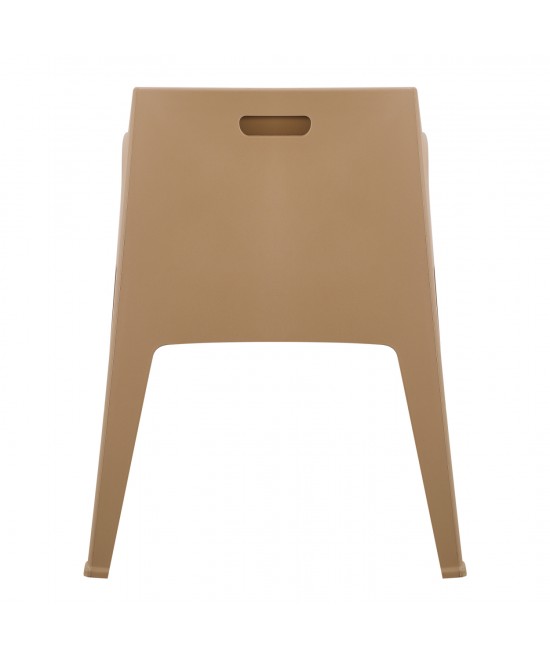 ΠΟΛΥΘΡΟΝΑ ΠΟΛΥΠΡΟΠΥΛΕΝΙΟΥ SLEEK HM6370.03 ΚΑΠΟΥΤΣΙΝΟ 68x63x82,5Υεκ.