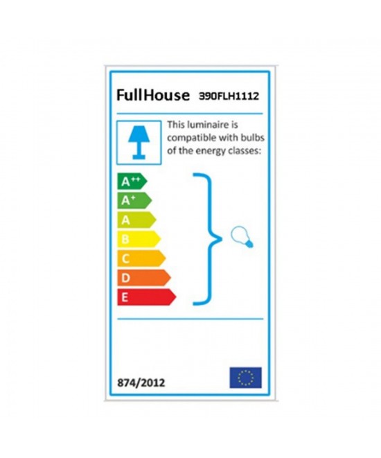 ΦΩΤΙΣΤΙΚΟ ΔΑΠΕΔΟΥ CAGNEY ΞΥΛΙΝΟ ΓΚΡΙ ΜΕ ΜΑΥΡΟ ΚΑΠΕΛΟ HM7272.10 Φ38x145 εκ.