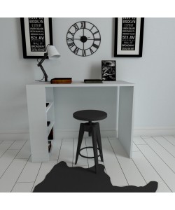 ΓΡΑΦΕΙΟ ΥΠΟΛΟΓΙΣΤΗ AVELINE ΜΕΛΑΜΙΝΗΣ ΛΕΥΚΟ HM8884.01 90Χ50Χ70Υεκ.