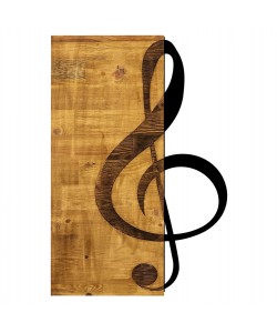 ΔΙΑΚΟΣΜΗΤΙΚΟ ΤΟΙΧΟΥ ΞΥΛΙΝΟ ΜΕ ΜΕΤΑΛΛΙΚO ΚΛΕΙΔΙ ΤΟΥ ΣΟΛ HM7222 39x58 εκ.