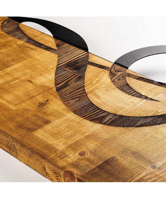 ΔΙΑΚΟΣΜΗΤΙΚΟ ΤΟΙΧΟΥ ΞΥΛΙΝΟ ΜΕ ΜΕΤΑΛΛΙΚO ΚΛΕΙΔΙ ΤΟΥ ΣΟΛ HM7222 39x58 εκ.