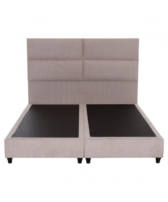 ΚΡΕΒΑΤΙ MILO HM616.32 ΜΠΕΖ ΥΦΑΣΜΑ ΓΙΑ ΣΤΡΩΜΑ 160x200εκ ΚΡΕΒΑΤΙ MILO HM616.32 ΜΠΕΖ ΥΦΑΣΜΑ ΓΙΑ ΣΤΡΩΜΑ 160x200εκ