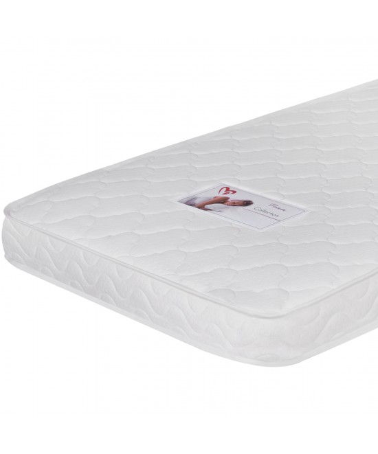 ΚΡΕΒΑΤΙ ΠΑΙΔΙΚΟ ΜΕ ΣΤΡΩΜΑ PEPE HM21302.01 ΞΥΛΟ ΠΕΥΚΟΥ ΣΕ ΛΕΥΚΟ--ΣΤΡΩΜΑ 90x190εκ