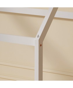 ΚΡΕΒΑΤΙ ΠΑΙΔΙΚΟ ΜΕ ΣΤΡΩΜΑ PEPE HM21302.01 ΞΥΛΟ ΠΕΥΚΟΥ ΣΕ ΛΕΥΚΟ--ΣΤΡΩΜΑ 90x190εκ