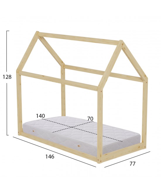 ΚΡΕΒΑΤΙ ΠΑΙΔΙΚΟ ΜΕ ΣΤΡΩΜΑ PEPE HM21303 ΞΥΛΟ ΠΕΥΚΟΥ ΣΕ ΦΥΣΙΚΟ--ΣΤΡΩΜΑ 70x140εκ ΚΡΕΒΑΤΙ ΠΑΙΔΙΚΟ ΜΕ ΣΤΡΩΜΑ PEPE HM21303 ΞΥΛΟ ΠΕΥΚΟΥ ΣΕ ΦΥΣΙΚΟ--ΣΤΡΩΜΑ 70x140εκ