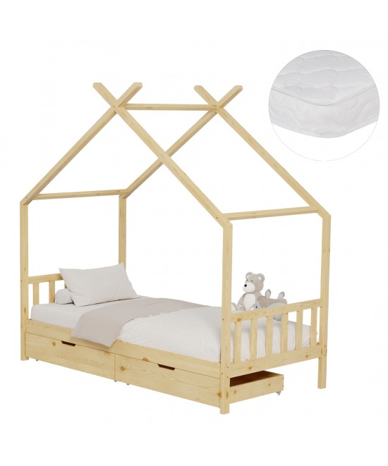 ΚΡΕΒΑΤΙ ΠΑΙΔΙΚΟ ΜΕ ΣΤΡΩΜΑ KLARICE HM21305 ΞΥΛΟ ΠΕΥΚΟΥ ΣΕ ΦΥΣΙΚΟ--ΣΤΡΩΜΑ 90x190εκ ΚΡΕΒΑΤΙ ΠΑΙΔΙΚΟ ΜΕ ΣΤΡΩΜΑ KLARICE HM21305 ΞΥΛΟ ΠΕΥΚΟΥ ΣΕ ΦΥΣΙΚΟ--ΣΤΡΩΜΑ 90x190εκ