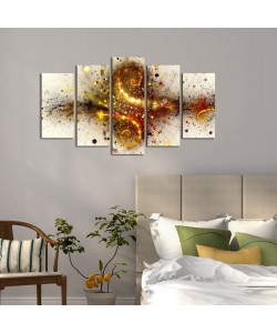 ΠΕΝΤΑΠΤΥΧΟΣ ΠΙΝΑΚΑΣ MDF EXPLOSION HM7206.07 100X60x0,3 εκ.