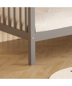 ΚΟΥΚΕΤΑ ΠΑΙΔΙΚΗ ΜΕ 2 ΣΤΡΩΜΑΤΑ LANTAI HM21307.02 ΞΥΛΟ ΠΕΥΚΟΥ ΓΚΡΙ--ΣΤΡΩΜΑΤΑ 90x190εκ ΚΟΥΚΕΤΑ ΠΑΙΔΙΚΗ ΜΕ 2 ΣΤΡΩΜΑΤΑ LANTAI HM21307.02 ΞΥΛΟ ΠΕΥΚΟΥ ΓΚΡΙ--ΣΤΡΩΜΑΤΑ 90x190εκ