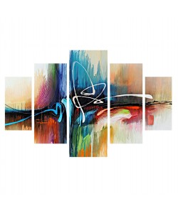 ΠΙΝΑΚΑΣ ΠΕΝΤΑΠΤΥΧΟ MDF 82Χ56x3 HM7207.02