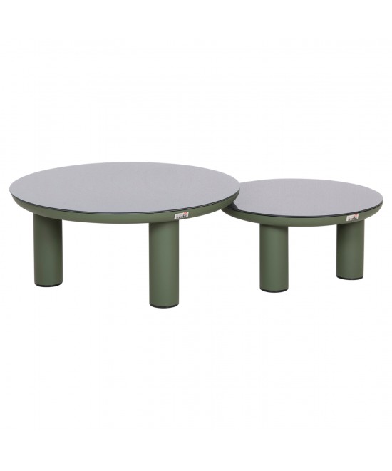 ΣΕΤ ΣΑΛΟΝΙ 5ΤΜΧ STREAM HM6426.07 ΠΡΑΣΙΝΟ ΑΛΟΥΜΙΝΙΟ-ΑΝΘΡΑΚΙ ΣΧΟΙΝΙ-OLEFIN