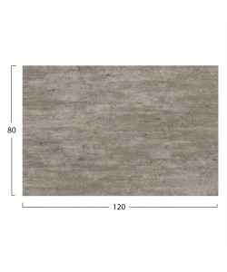 ΕΠΙΦΑΝΕΙΑ ΤΡΑΠΕΖΙΟΥ HPL ΟΡΘΟΓΩΝΙΑ HM5840.37 CONCRETE 120x80εκ.