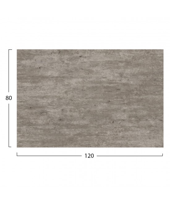 ΕΠΙΦΑΝΕΙΑ ΤΡΑΠΕΖΙΟΥ HPL ΟΡΘΟΓΩΝΙΑ HM5840.37 CONCRETE 120x80εκ.