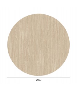 ΕΠΙΦΑΝΕΙΑ ΤΡΑΠΕΖΙΟΥ HPL ΣΤΡΟΓΓΥΛΗ HM5841.35 TRAVERTINE Φ60εκ.