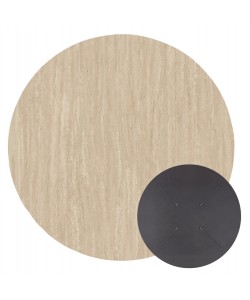 ΕΠΙΦΑΝΕΙΑ ΤΡΑΠΕΖΙΟΥ HPL ΣΤΡΟΓΓΥΛΗ HM5841.35 TRAVERTINE Φ60εκ.