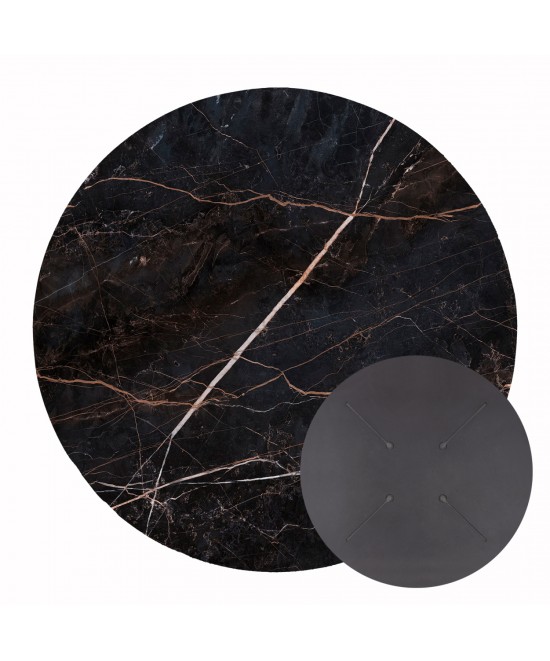ΕΠΙΦΑΝΕΙΑ ΤΡΑΠΕΖΙΟΥ HPL ΣΤΡΟΓΓΥΛΗ HM5841.34 BLACK MARBLE Φ60εκ. ΕΠΙΦΑΝΕΙΑ ΤΡΑΠΕΖΙΟΥ HPL ΣΤΡΟΓΓΥΛΗ HM5841.34 BLACK MARBLE Φ60εκ.