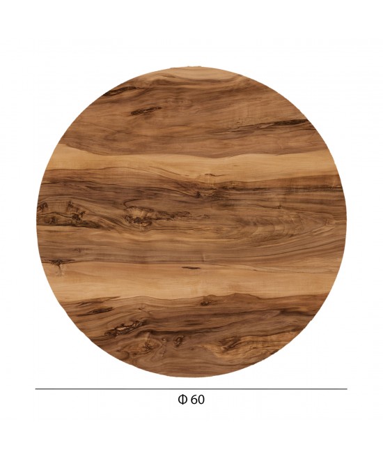 ΕΠΙΦΑΝΕΙΑ ΤΡΑΠΕΖΙΟΥ HPL ΣΤΡΟΓΓΥΛΗ HM5841.30 INDIAN SHESHAM Φ60εκ.