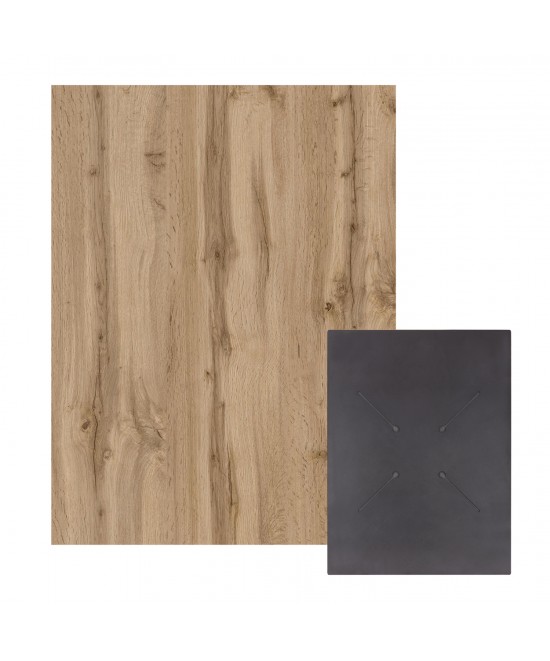 ΕΠΙΦΑΝΕΙΑ ΤΡΑΠΕΖΙΟΥ HPL ΟΡΘΟΓΩΝΙΑ HM6350.36 SONAMA OAK 60x80εκ.