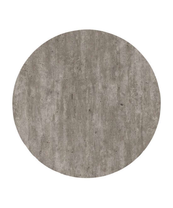 ΕΠΙΦΑΝΕΙΑ ΤΡΑΠΕΖΙΟΥ HPL ΣΤΡΟΓΓΥΛΗ HM6351.37 CONCRETE Φ120εκ.