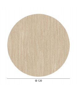 ΕΠΙΦΑΝΕΙΑ ΤΡΑΠΕΖΙΟΥ HPL ΣΤΡΟΓΓΥΛΗ HM6351.35 ΠΕΤΡΑ ΤΡΑΒΕΡΤΙΝΑ Φ120εκ.