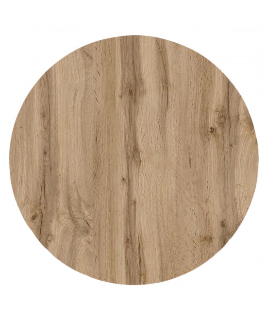 ΕΠΙΦΑΝΕΙΑ ΤΡΑΠΕΖΙΟΥ HPL ΣΤΡΟΓΓΥΛΗ HM6351.36 SONAMA OAK Φ120εκ.