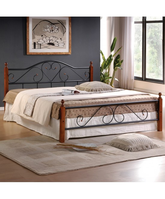 ΚΡΕΒΑΤΙ ΔΙΠΛΟ & ΣΤΡΩΜΑ CANDY HM21327 ΜΕΤΑΛΛΟ & ΞΥΛΟ ΣΕ DIRTY OAK--ΣΤΡΩΜΑ 150x200εκ ΚΡΕΒΑΤΙ ΔΙΠΛΟ & ΣΤΡΩΜΑ CANDY HM21327 ΜΕΤΑΛΛΟ & ΞΥΛΟ ΣΕ DIRTY OAK--ΣΤΡΩΜΑ 150x200εκ