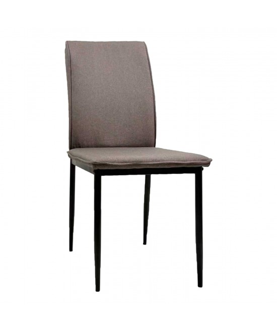 ΚΑΡΕΚΛΑ ΤΡΑΠΕΖΑΡΙΑΣ PERKY HM18347.03 ΚΑΦΕ ΥΦΑΣΜΑ-ΜΕΤΑΛ. ΠΟΔΙΑ ΜΑΥΡΑ 44x60x87Υεκ