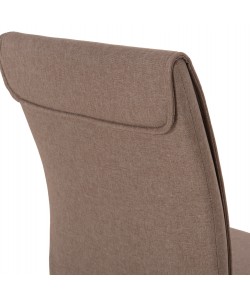 ΚΑΡΕΚΛΑ ΤΡΑΠΕΖΑΡΙΑΣ PERKY HM18347.04 ΜΠΕΖ ΥΦΑΣΜΑ-ΜΕΤΑΛ. ΠΟΔΙΑ ΜΑΥΡΑ 44x60x87Υεκ