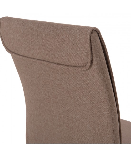 ΚΑΡΕΚΛΑ ΤΡΑΠΕΖΑΡΙΑΣ PERKY HM18347.04 ΜΠΕΖ ΥΦΑΣΜΑ-ΜΕΤΑΛ. ΠΟΔΙΑ ΜΑΥΡΑ 44x60x87Υεκ