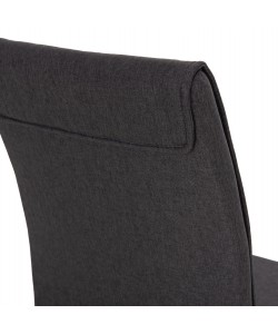 ΚΑΡΕΚΛΑ ΤΡΑΠΕΖΑΡΙΑΣ PERKY HM18347.01 ΓΚΡΙ ΥΦΑΣΜΑ-ΜΕΤΑΛ. ΠΟΔΙΑ ΜΑΥΡΑ 44x60x87Υεκ