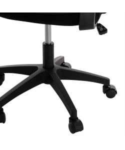 ΚΑΡΕΚΛΑ ΓΡΑΦΕΙΟΥ BLAZER HM1205.01 ΜΑΥΡΟ MESH-ΜΑΥΡΟΣ ΣΚΕΛΕΤΟΣ 60x58x110-130Υεκ.