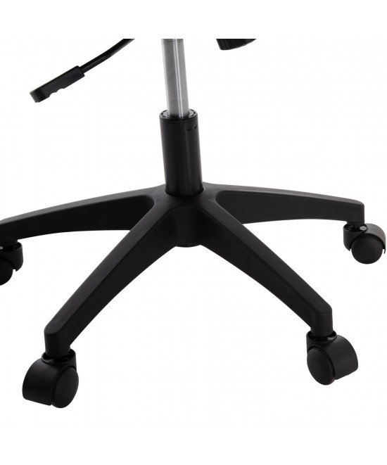 ΚΑΡΕΚΛΑ ΓΡΑΦΕΙΟΥ BLAZER HM1205.05 ΓΚΡΙ MESH-ΜΑΥΡΟΣ ΣΚΕΛΕΤΟΣ 60x58x110-130Υεκ.