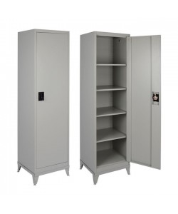 ΝΤΟΥΛΑΠΑ ΜΕΤΑΛΛΙΚΗ 50Χ45Χ190,5εκ. ΜΕ 5 ΑΠΟΘΗΚΕΥΤΙΚΟΥΣ ΧΩΡΟΥΣ(4ΡΑΦΙΑ) Κ 4ΠΟΔΙΑ HM10325