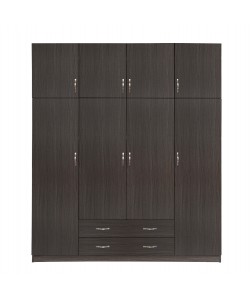 ΝΤΟΥΛΑΠΑ 4ΦΥΛΛΗ ΜΕ ΠΑΤΑΡΙ ΚΑΙ 2 ΣΥΡΤΑΡΙΑ 200Χ240Χ55.5εκ ZEBRANO HM11224.01