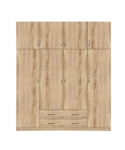 ΝΤΟΥΛΑΠΑ 4ΦΥΛΛΗ ΜΕ ΠΑΤΑΡΙ ΚΑΙ 2 ΣΥΡΤΑΡΙΑ 200Χ240Χ55.5εκ SONAMA HM11224.02