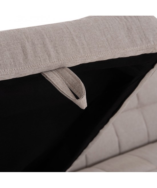 ΓΩΝΙΑΚΟΣ ΚΑΝΑΠΕΣ-ΚΡΕΒΑΤΙ ΑΝΑΣΤΡΕΨΙΜΟΣ NEZU HM3294.02 ΜΠΕΖ ΥΦΑΣΜΑ 210x140x78Υεκ. ΓΩΝΙΑΚΟΣ ΚΑΝΑΠΕΣ-ΚΡΕΒΑΤΙ ΑΝΑΣΤΡΕΨΙΜΟΣ NEZU HM3294.02 ΜΠΕΖ ΥΦΑΣΜΑ 210x140x78Υεκ.