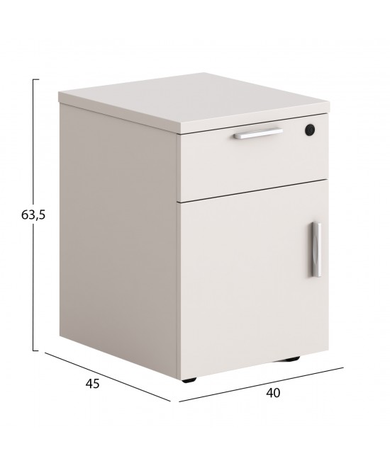 ΣΥΡΤΑΡΙΕΡΑ/ΝΤΟΥΛΑΠΙ STORTEC HM18287 ΜΕΛΑΜΙΝΗ ΣΕ ΕΚΡΟΥ 40x45x63,5Υεκ